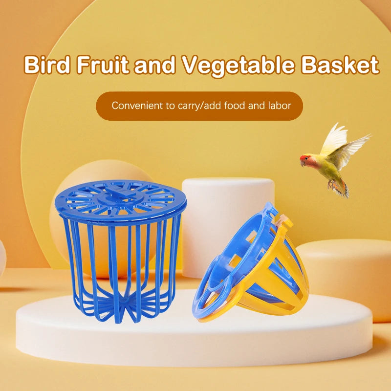 Feeding Accessories -1PC Bird Feeder Cage Holder Hanging Basket