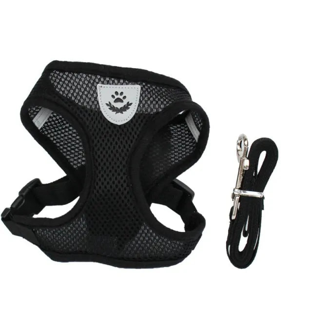 Collars, Leashes, and Harnesses - Adjustable Harness Vest