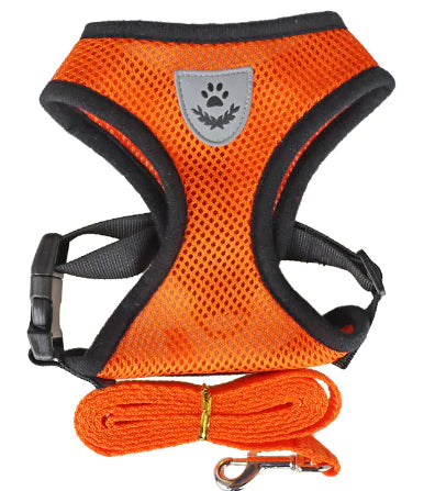 Collars, Leashes, and Harnesses - Adjustable Harness Vest