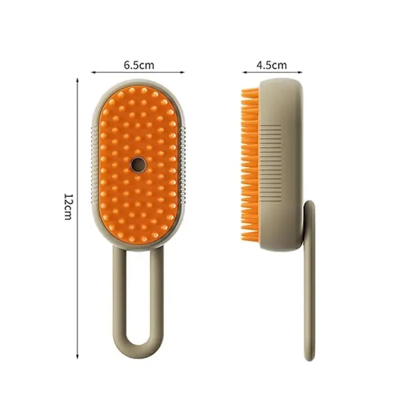 Grooming Supplies - Pet Steam Brush for Shedding 3 in 1
