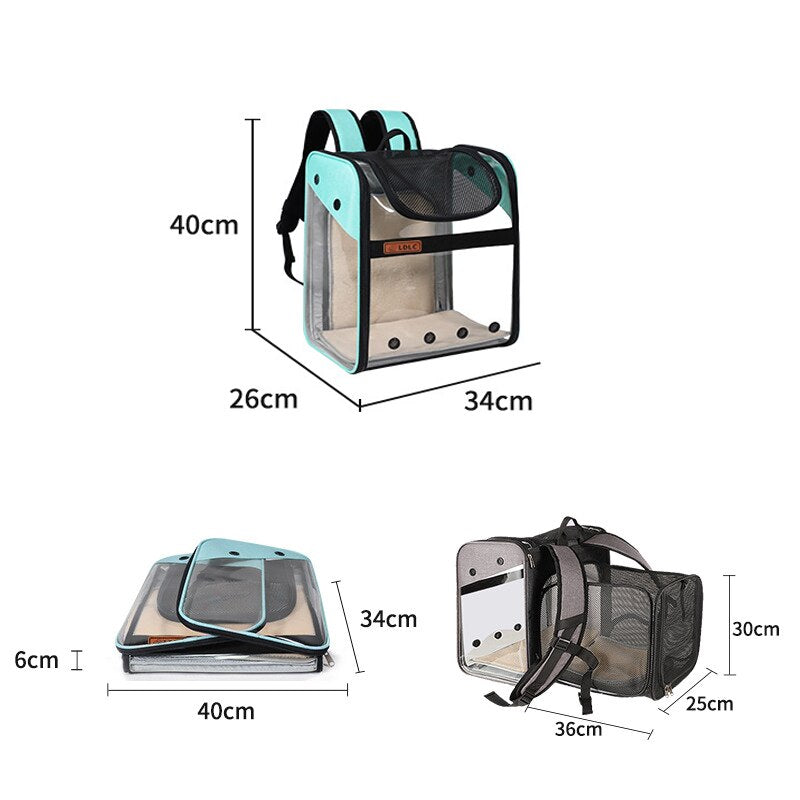 Travel Accessories - Pet Expandable Backpack