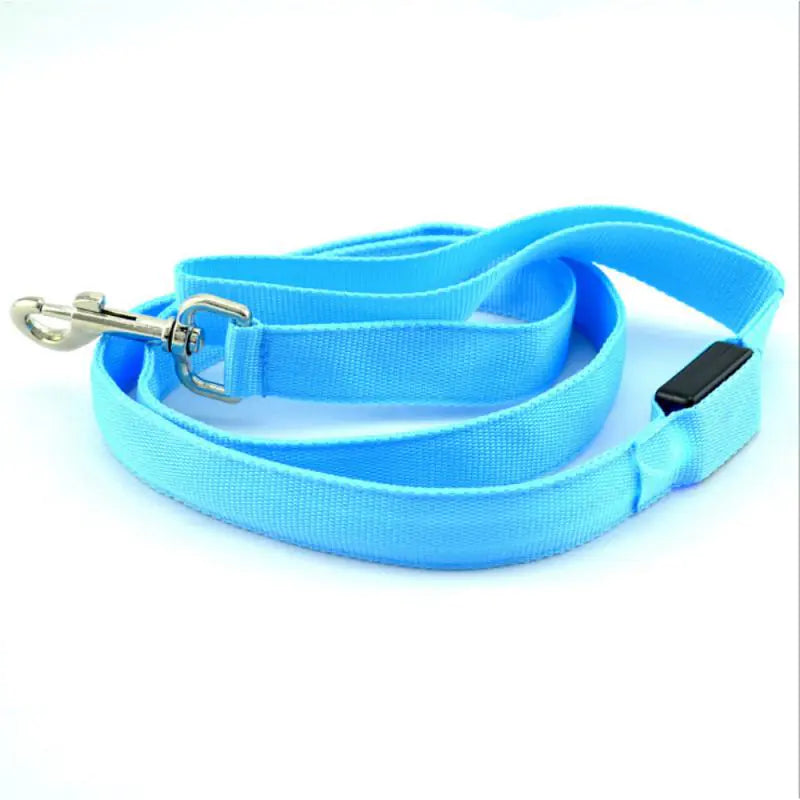 Collars, Leashes, and Harnesses - Rechargeable LED Pet Leash