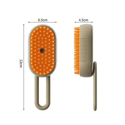 Grooming Supplies - Pet Steam Brush for Shedding 3 in 1 