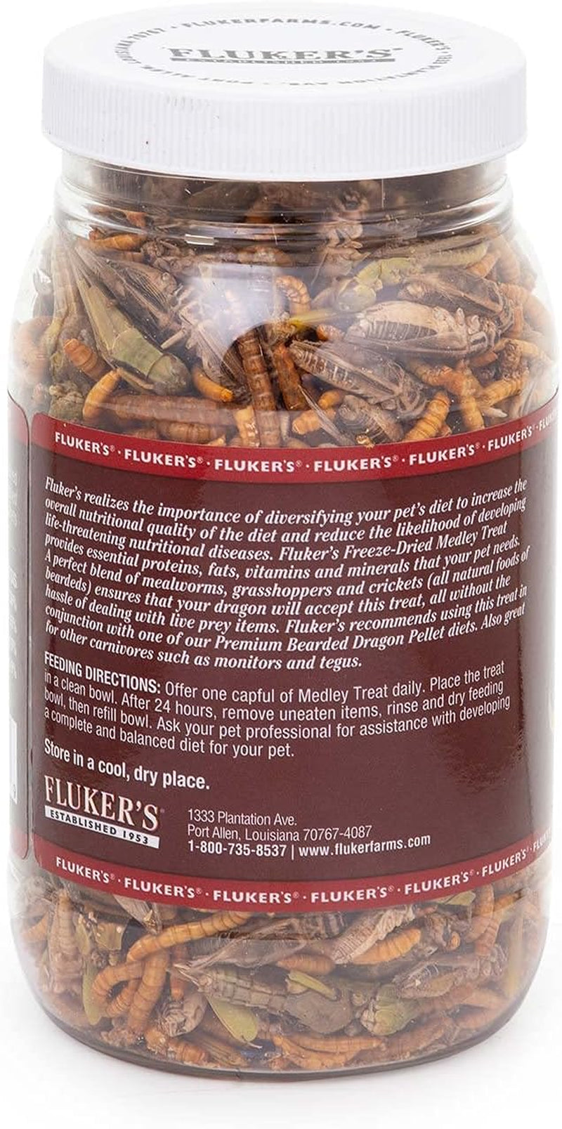 Food Treats - Bearded Dragon Medley Treat Food, 3.2-Ounce (72023)