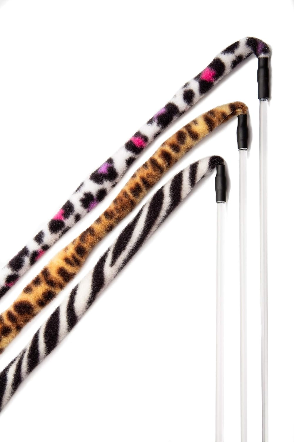 Toys - Jungle Cat Wand 2 Pack, Multi Color (305),Medium Breeds