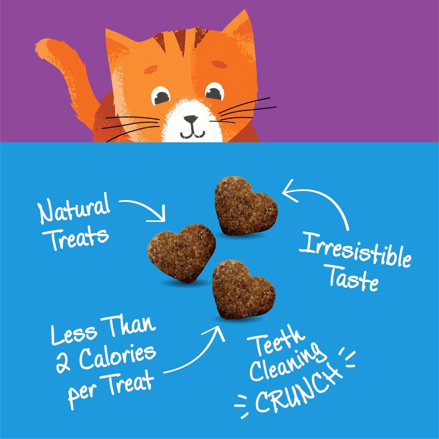 Food Treats - Wellness Kittles Natural Grain Free Cat Treats, Tuna & Cranberries, 6-Ounce Bag