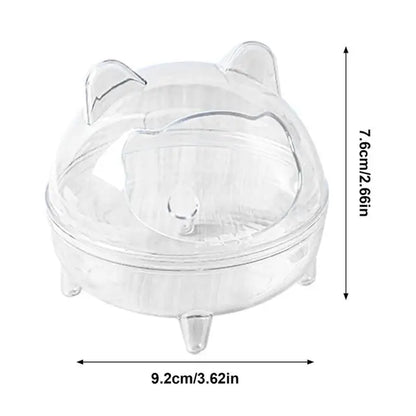 Cages and Habitat Accessories - Hamster Sand Bath Container