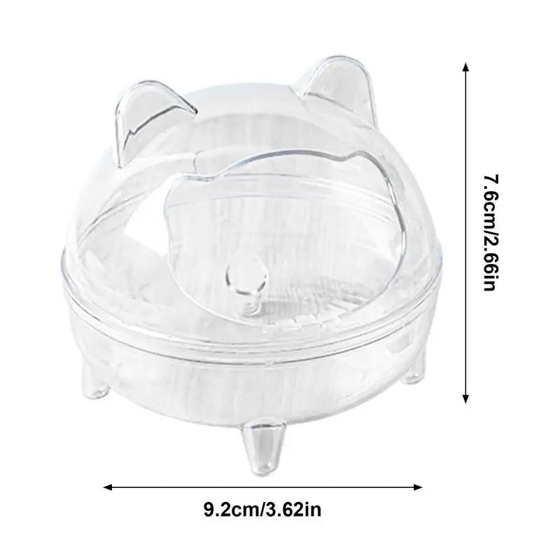 Cages and Habitat Accessories - Hamster Sand Bath Container