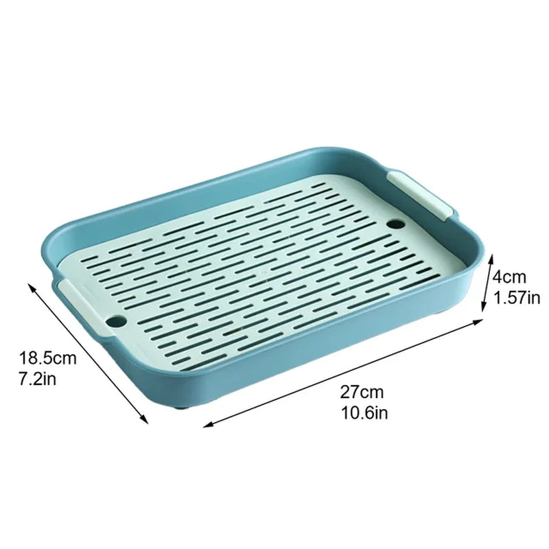 Litter and Litter Accessories - Litter Box Small Pet Toilet Tray - Corner Toilet Box