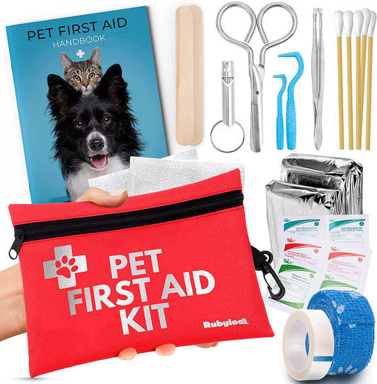 Travel Accessories - Dog First Aid Kit for Travel | Vet Approved Pet First Aid Supplies