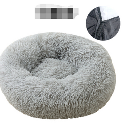 Bedding and Crates: - Pet Dog Bed Comfortable Donut Cuddler