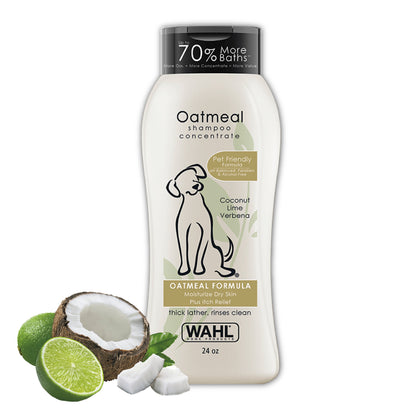 Grooming Supplies - Itch Relief Dog Shampoo Concentrate, Moisturizing Oatmeal Formula, 24 oz