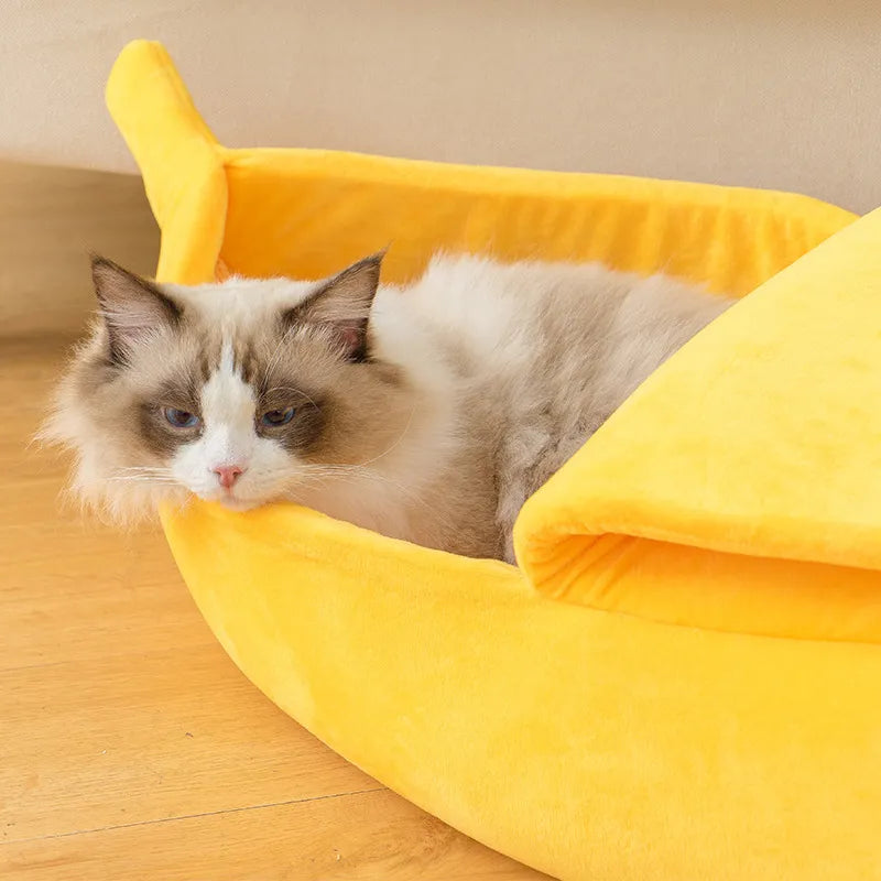 Bedding and Crates -  Banana Cat Bed House