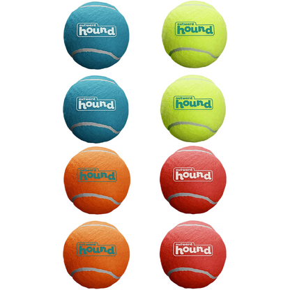 Toy-  Squeaker Ballz Fetch Dog Toy, 8- Pack