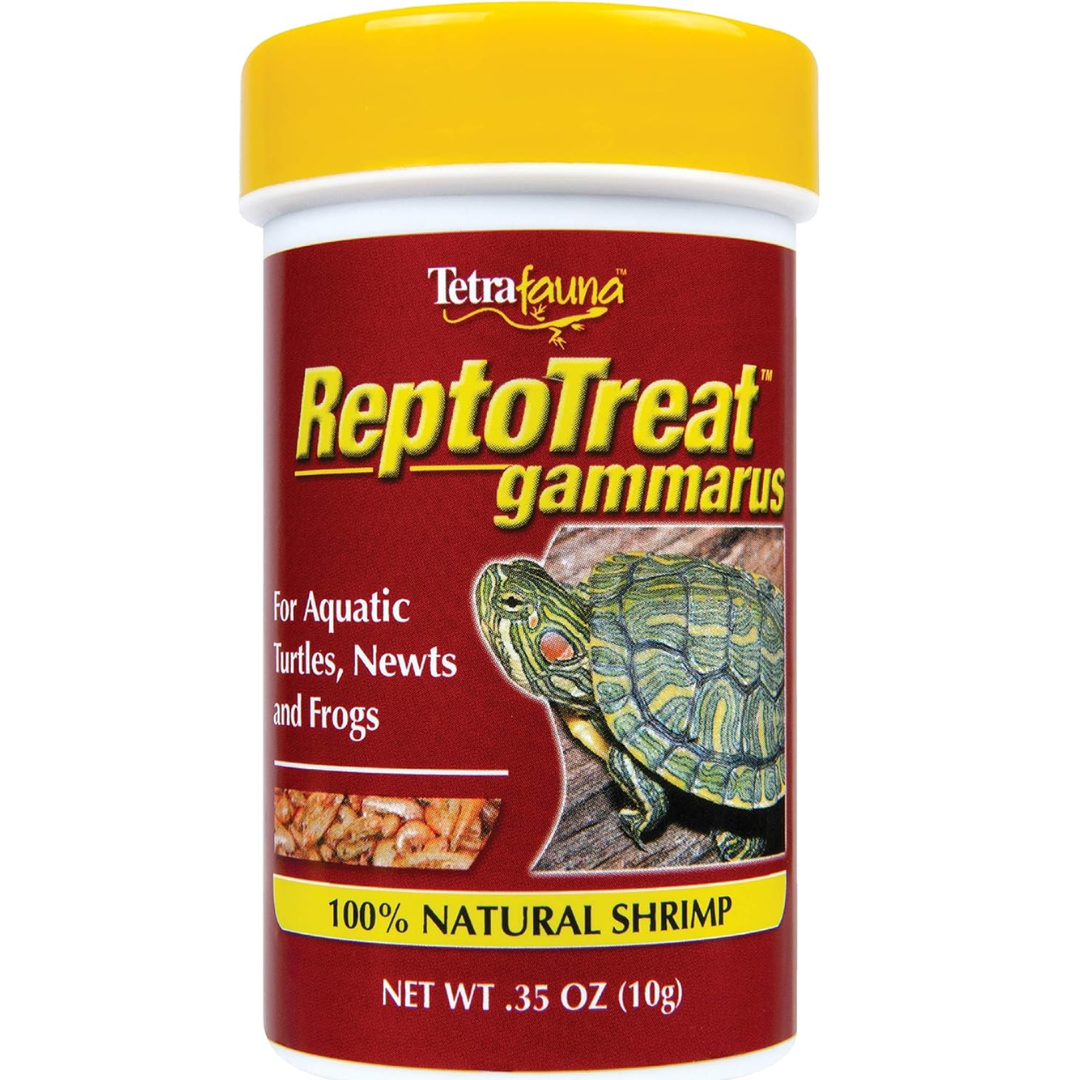 Food Treats - Fauna Reptotreat Gammarus 0.35 Ounce, Shrimp Treat for Aquatic Turtles, Newts and Frogs