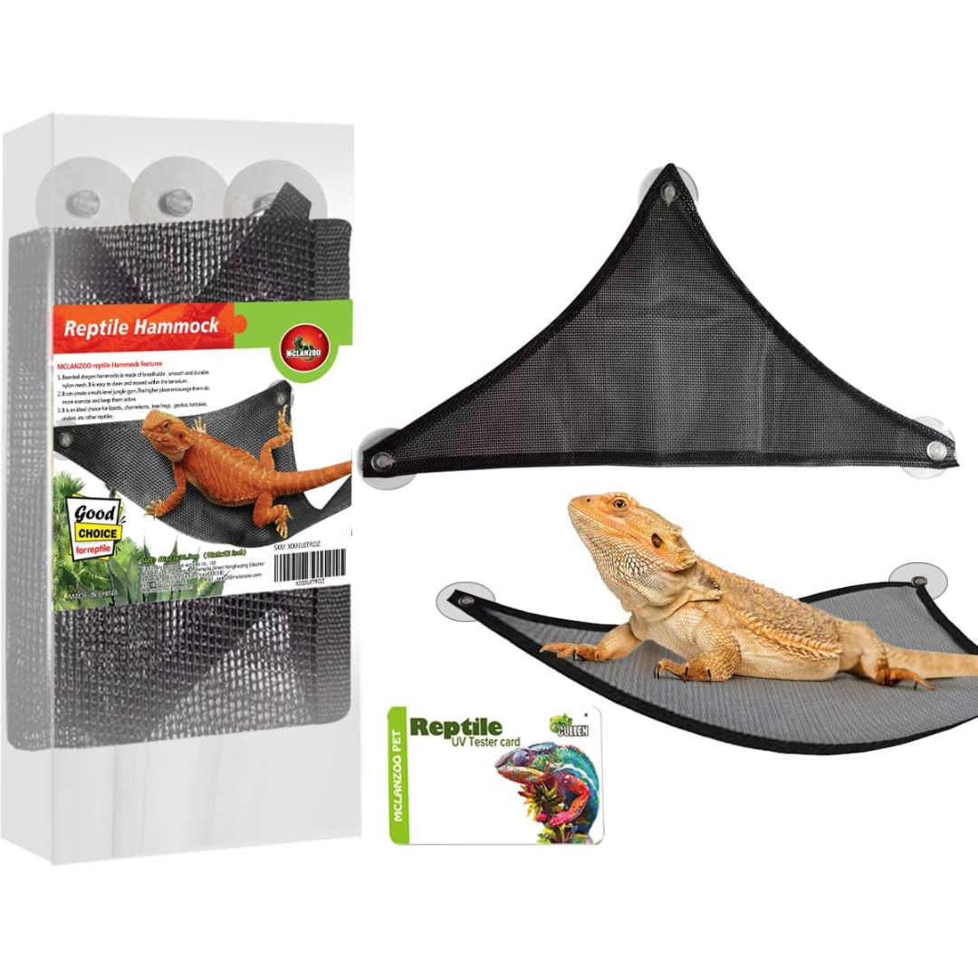 Tanks and Enclosures - Bearded Dragon Lizard Hammock