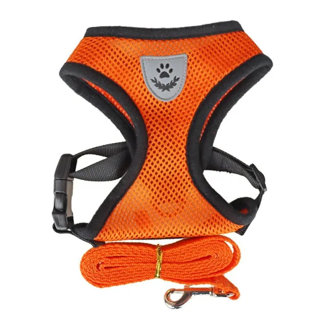 Collars, Leashes, and Harnesses -  Adjustable Harness Vest