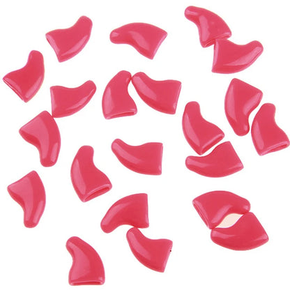 Apparel and Accessories - 20Pcs Silicone Soft Cat Nail Caps - Paw Claw Pet Nail Protectors for Kitten Cat Pet Products