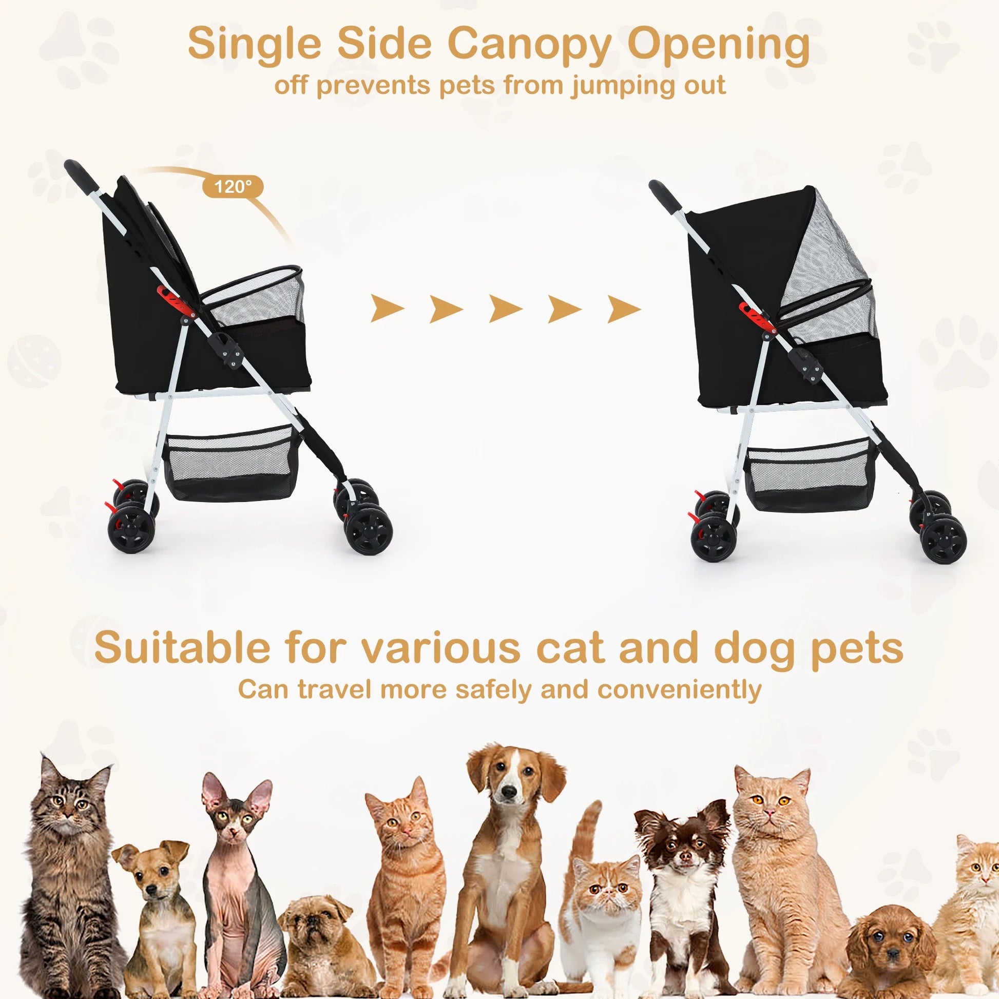 Travel Accessories - Pet Stroller