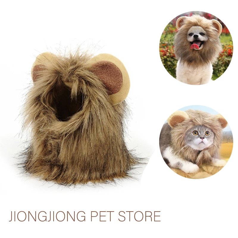 Apparel and Accessories - Lion Mane Cat Costume