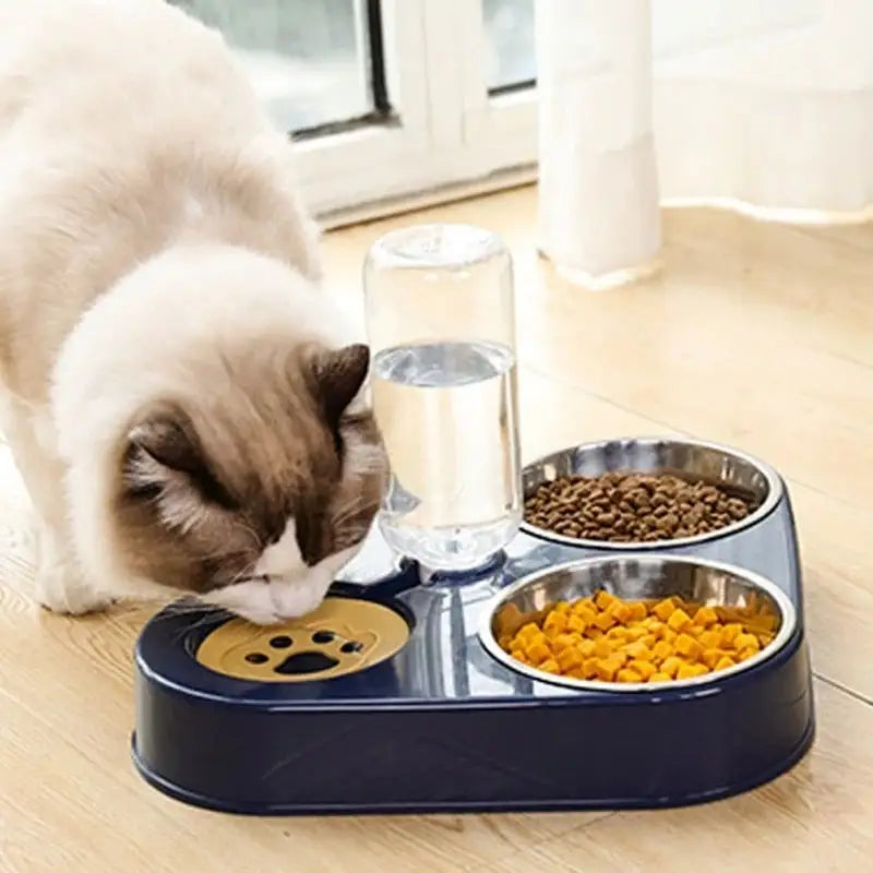 Feeding Accessories - 3in1 Pet Food Bowl