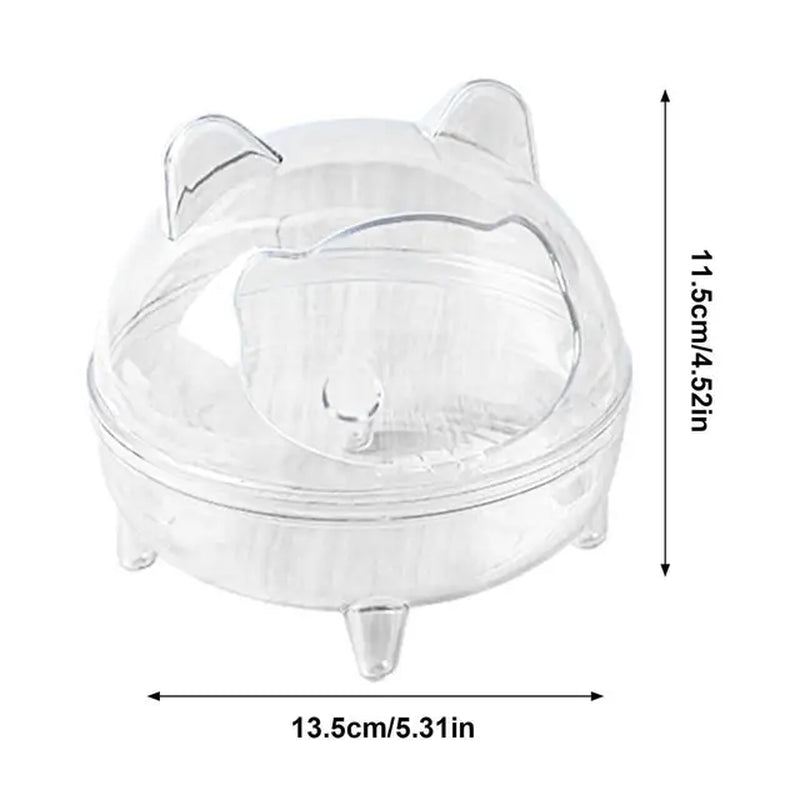 Cages and Habitat Accessories - Hamster Sand Bath Container