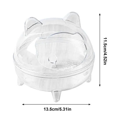 Cages and Habitat Accessories - Hamster Sand Bath Container