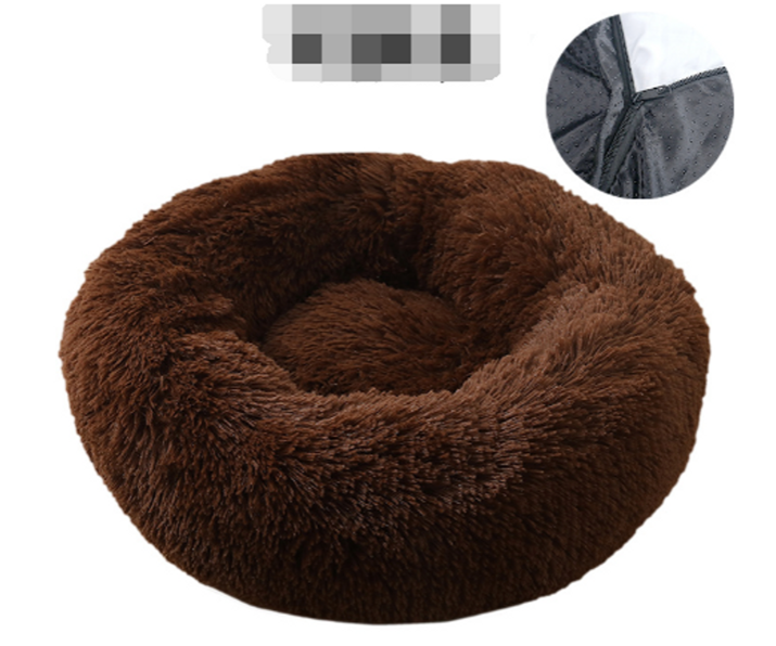 Bedding and Crates: - Pet Dog Bed Comfortable Donut Cuddler