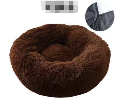 Bedding and Crates: - Pet Dog Bed Comfortable Donut Cuddler