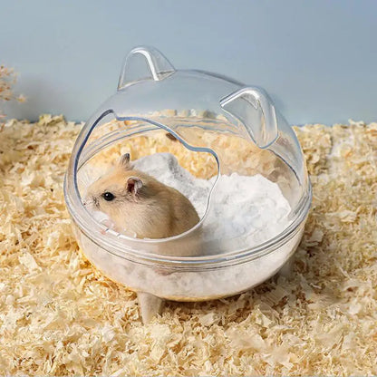 Cages and Habitat Accessories - Hamster Sand Bath Container