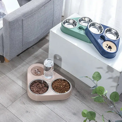 Feeding Accessories - 3in1 Pet Food Bowl