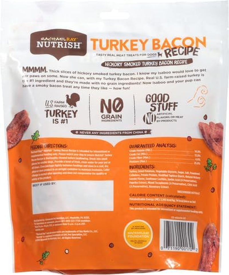 Food Treats - Nutrish Turkey Bites Real Meat Grain Free Dog Treats, Turkey Recipe with Hickory Smoked Bacon Flavor, 12 Ounces (Packaging May Vary)