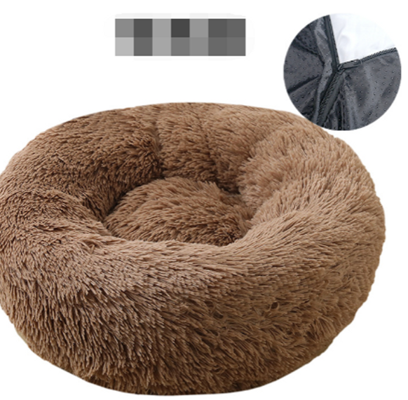 Bedding and Crates: - Pet Dog Bed Comfortable Donut Cuddler