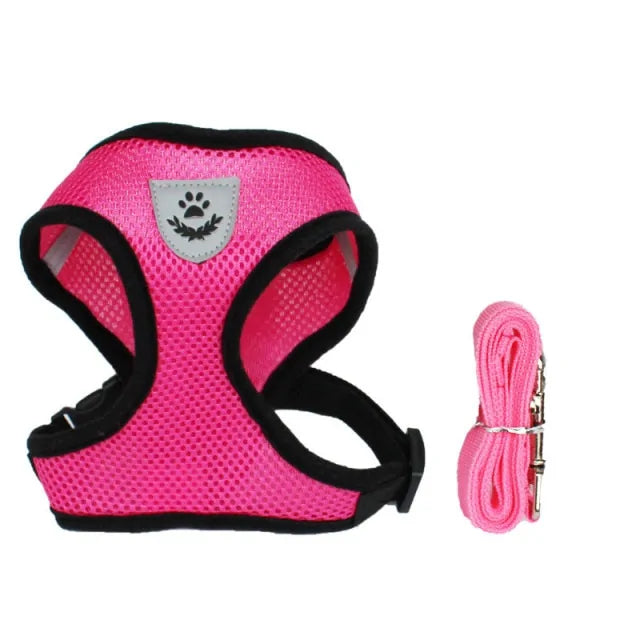 Collars, Leashes, and Harnesses -  Adjustable Harness Vest