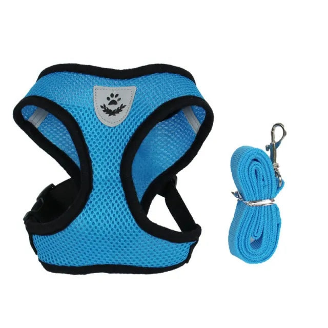 Collars, Leashes, and Harnesses -  Adjustable Harness Vest