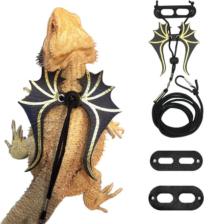 Apparel and Accessories - Bearded Dragon Lizard Leash Harness