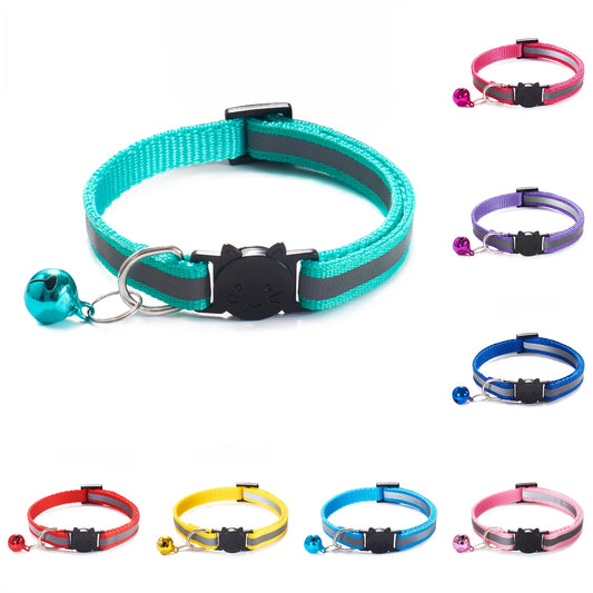 Collars, Leashes, and Harnesses - Cats Bells Collars