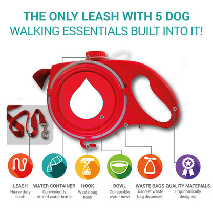 Collars, Leashes, and Harnesses - Multifunctional Pet Leash